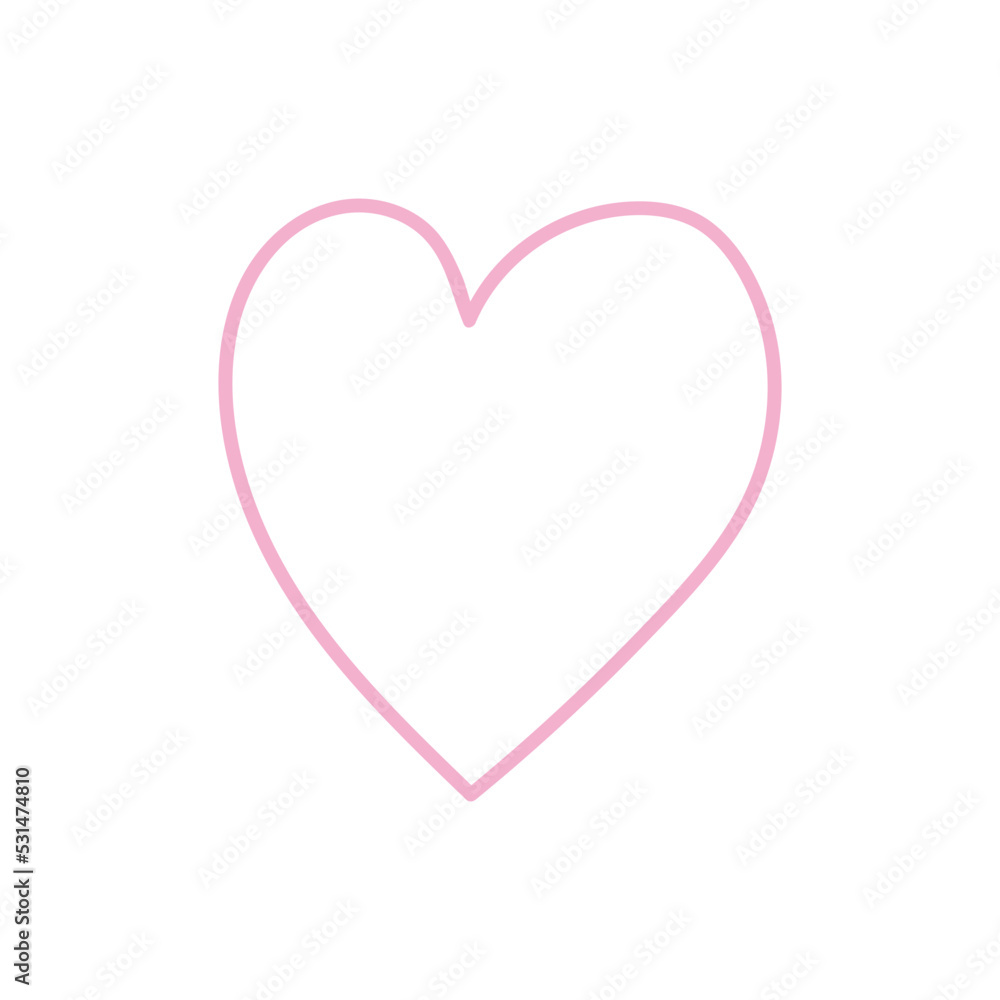 abstract love heart valentine