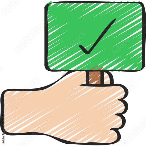 Approved Protest Icon