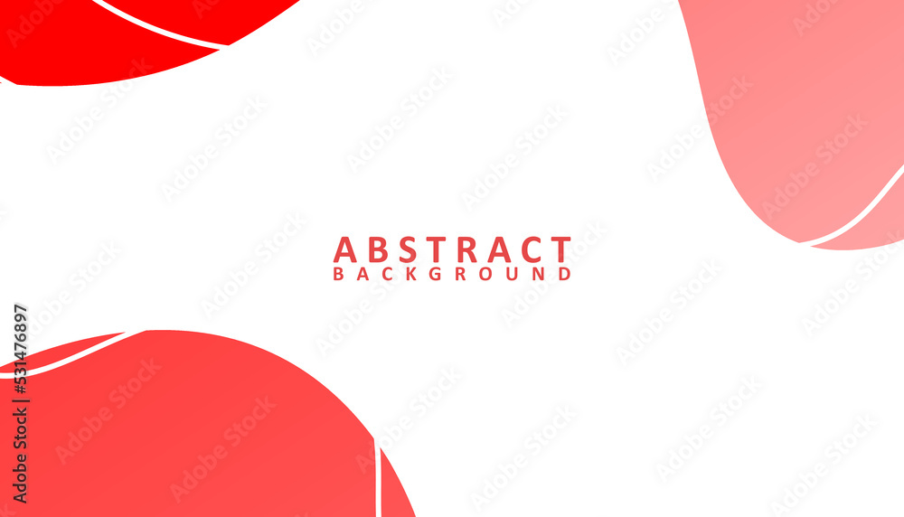 Abstract white and red background design Abstract white and red background design