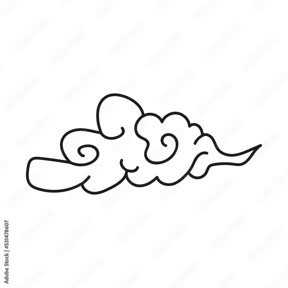 chinese cloud icon chinese cloud icon