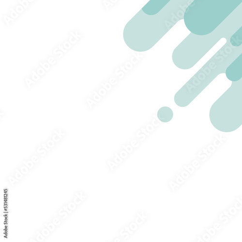 abstract geometric corner border