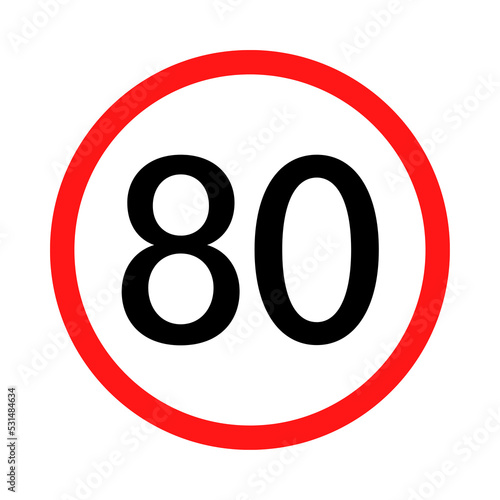 speed limit sign