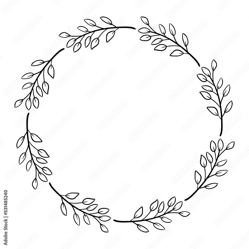Obraz premium botanical foliage wedding decoration