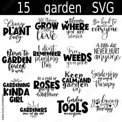 Gardening Bundle svg,
