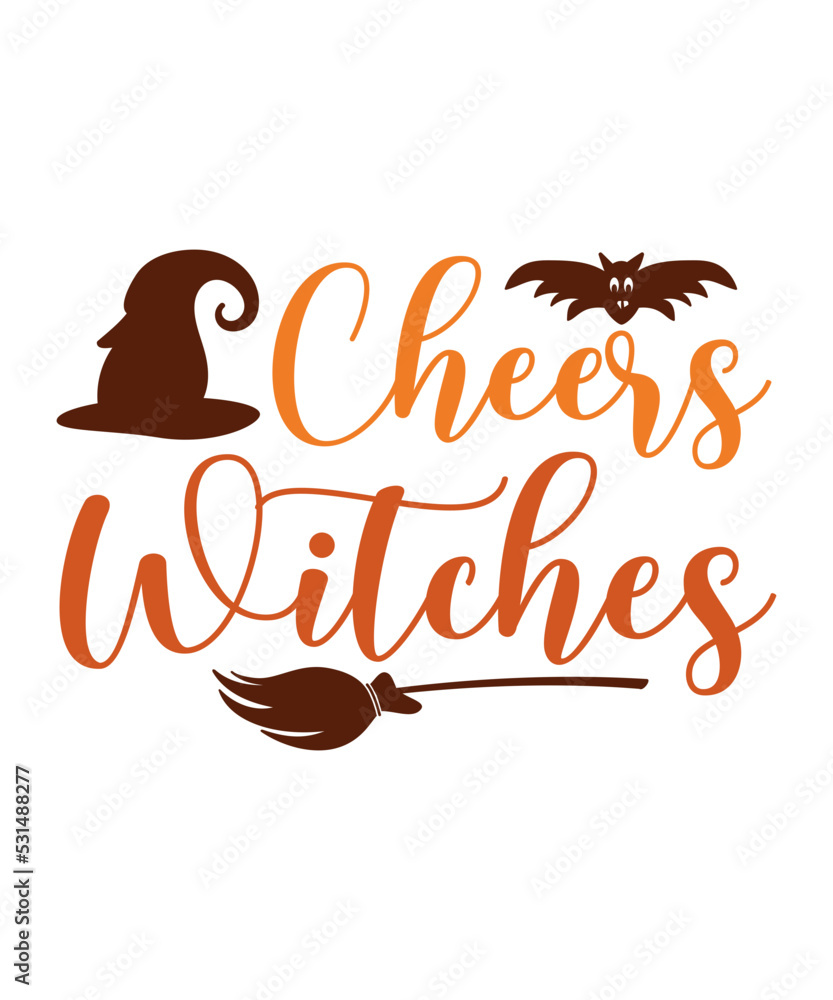 Fototapeta premium Halloween t shirt, mug design