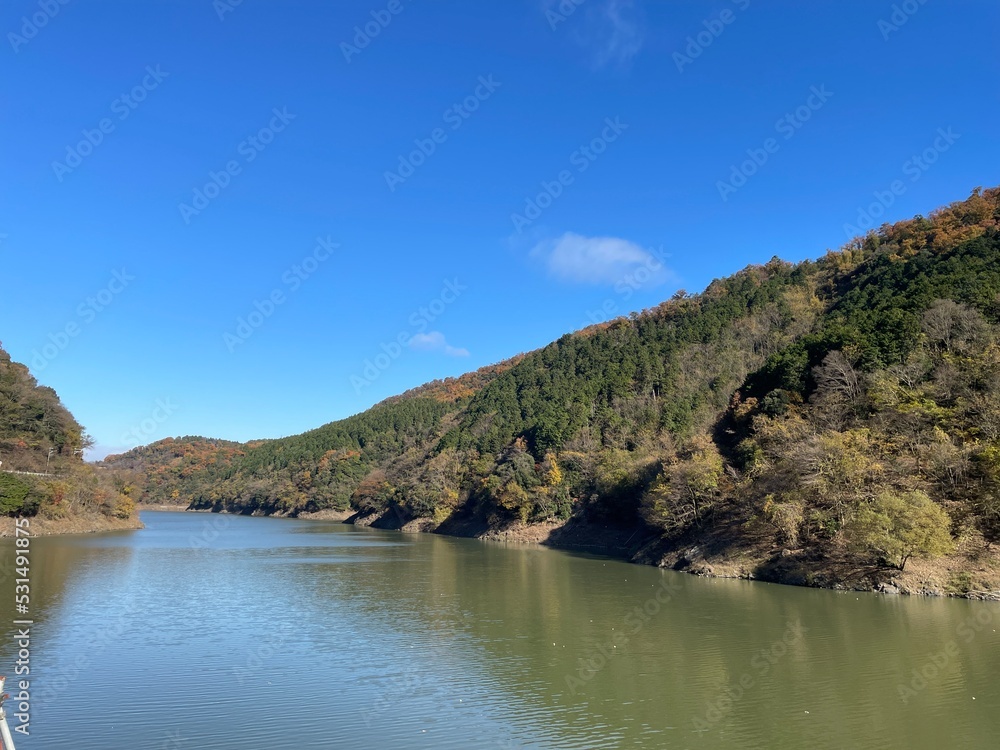 lake in the mountains