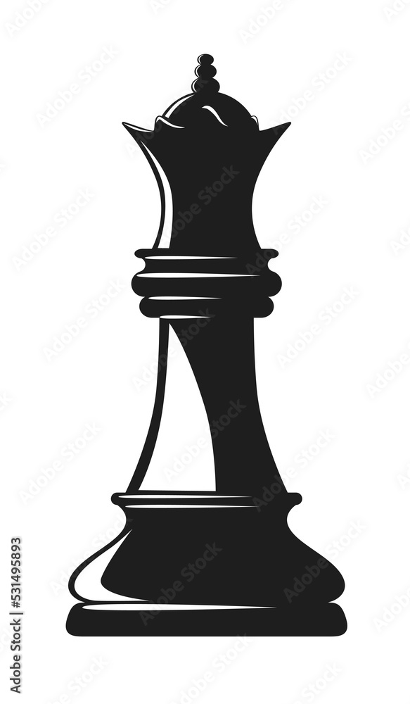 Fototapeta premium Chess pieces. PNG.