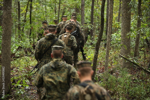US Marines Training.