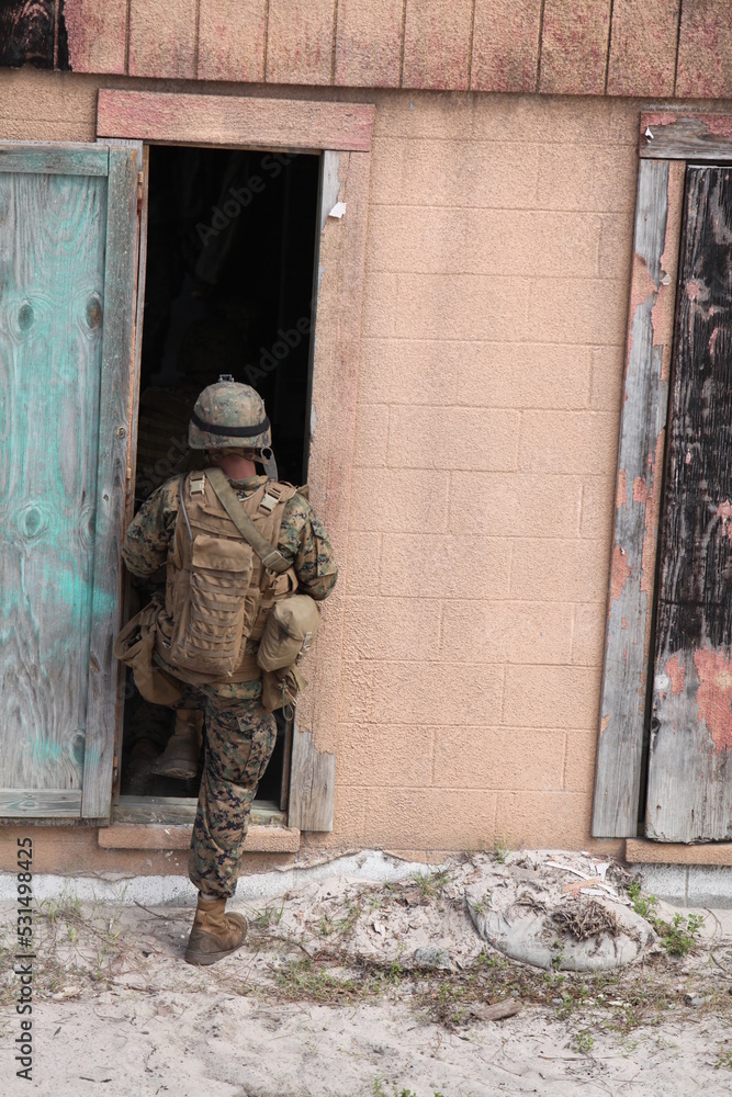 US Marines Training.