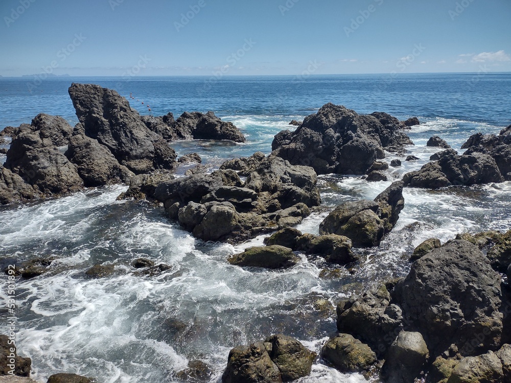 rocks and sea rocks and sea