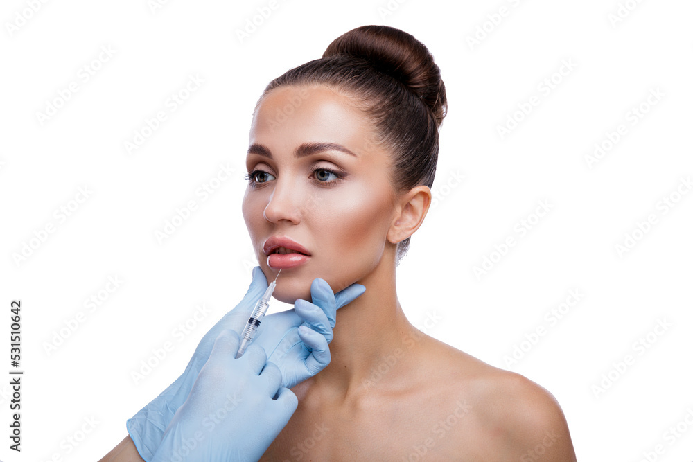 Beautiful Woman before Plastic Surgery Operation Cosmetology. Beauty Face Beautiful Woman before Plastic Surgery Operation Cosmetology. Beauty Face