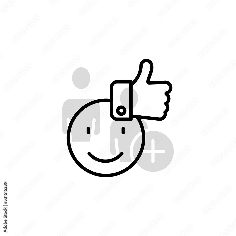 Approved quality concept line icon. Simple element illustration. Approved quality concept outline symbol design. Approved quality concept line icon. Simple element illustration. Approved quality concept outline symbol design.