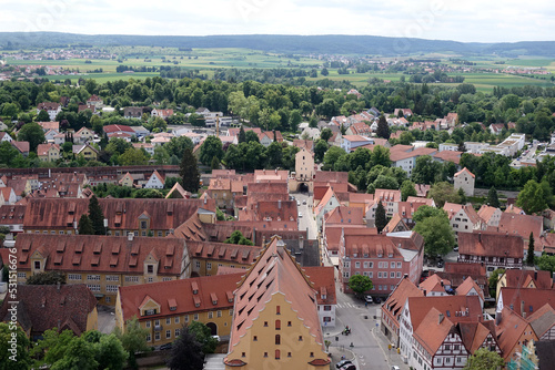 Blick vom Daniel in Noerdlingen photo