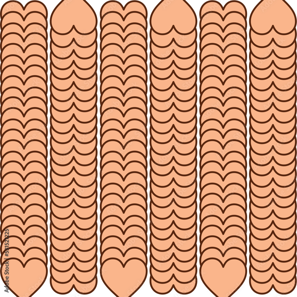 Seamless pattern with red hearts
Seamless pattern with red hearts
