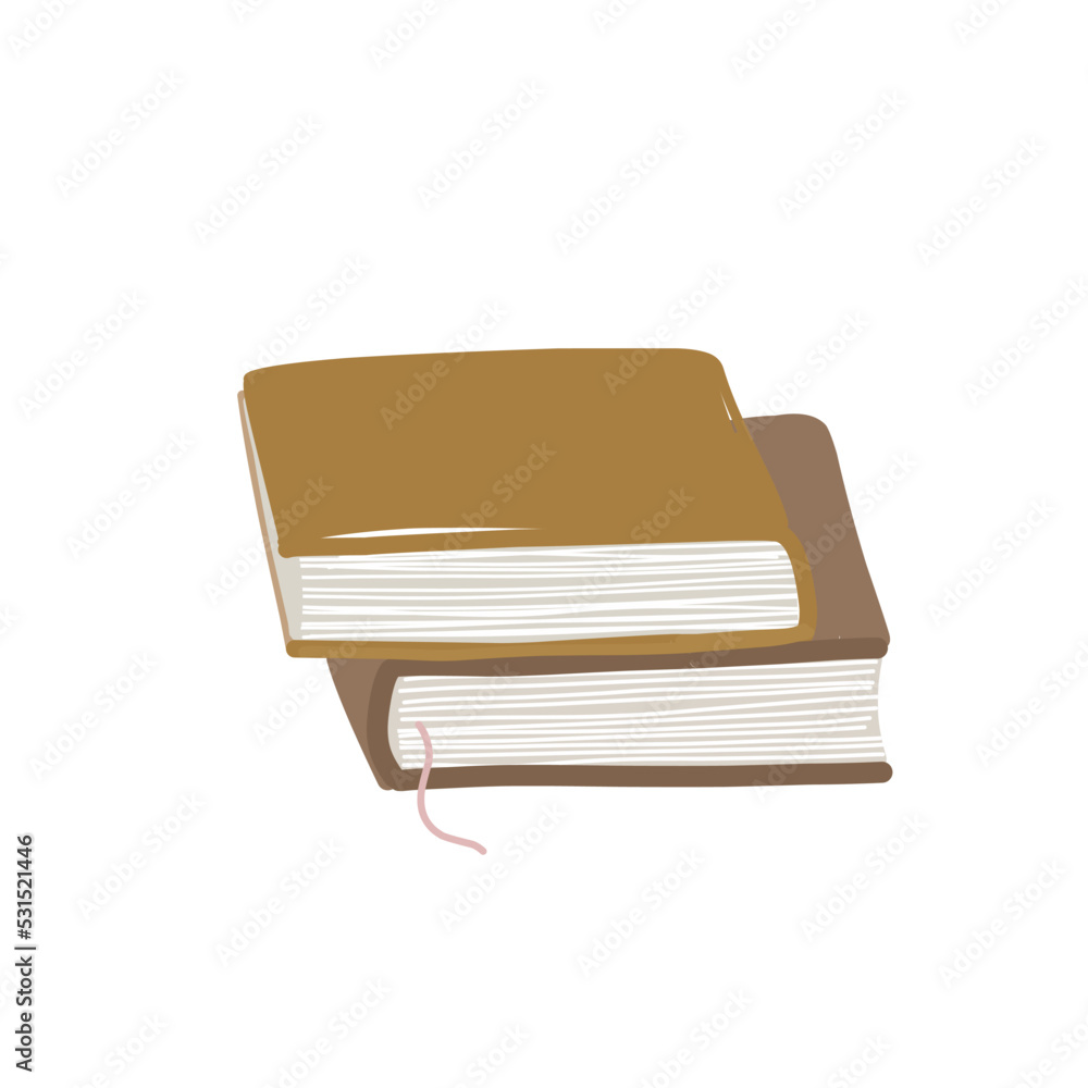 Stack of books vector illustration in cartoon style Stack of books vector illustration in cartoon style