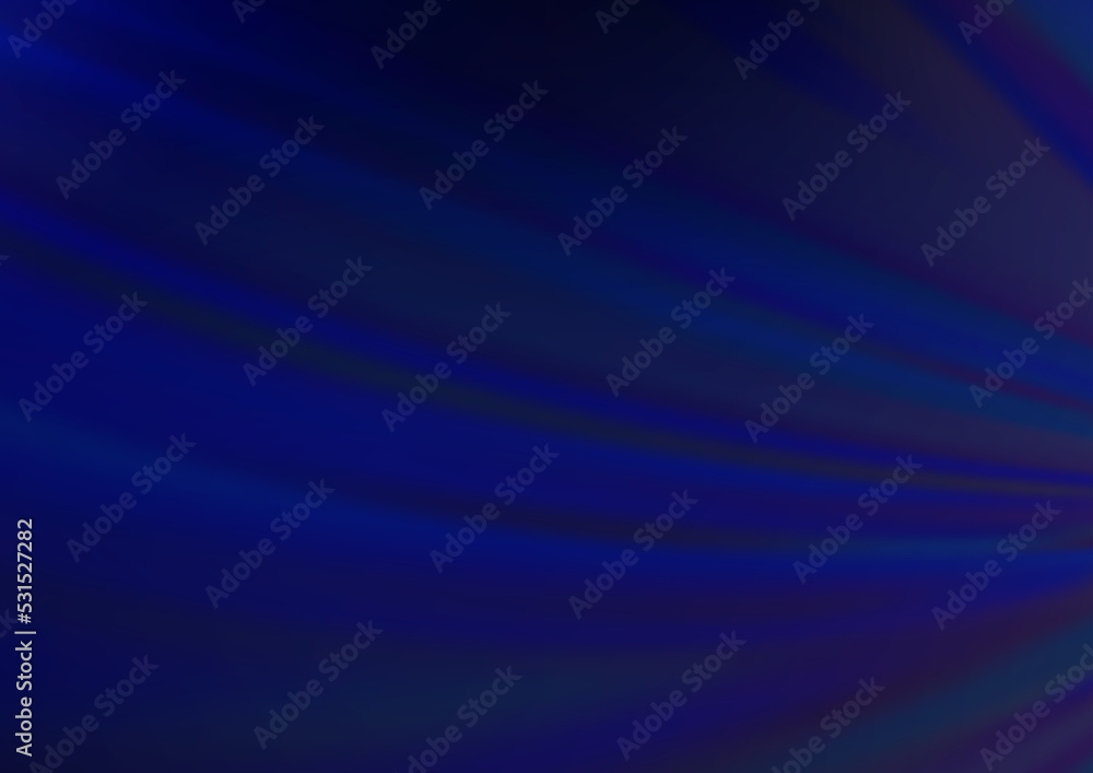 Fototapeta premium Dark BLUE vector glossy abstract background.