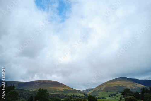 Mountains in Cumbria, England, United Kingdom