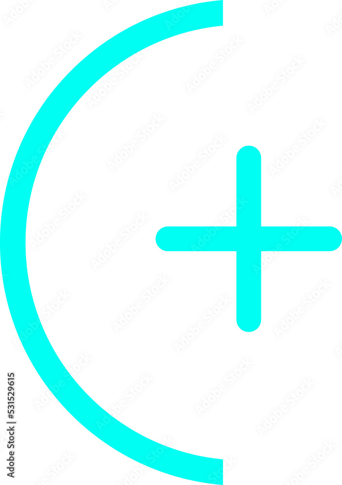 Obraz premium Add, plus flat icon