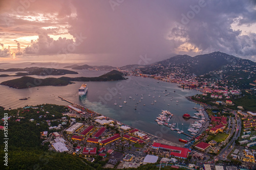 Charlotte Amalie is the Capital and Largest City of the United States Virgin Islands photo