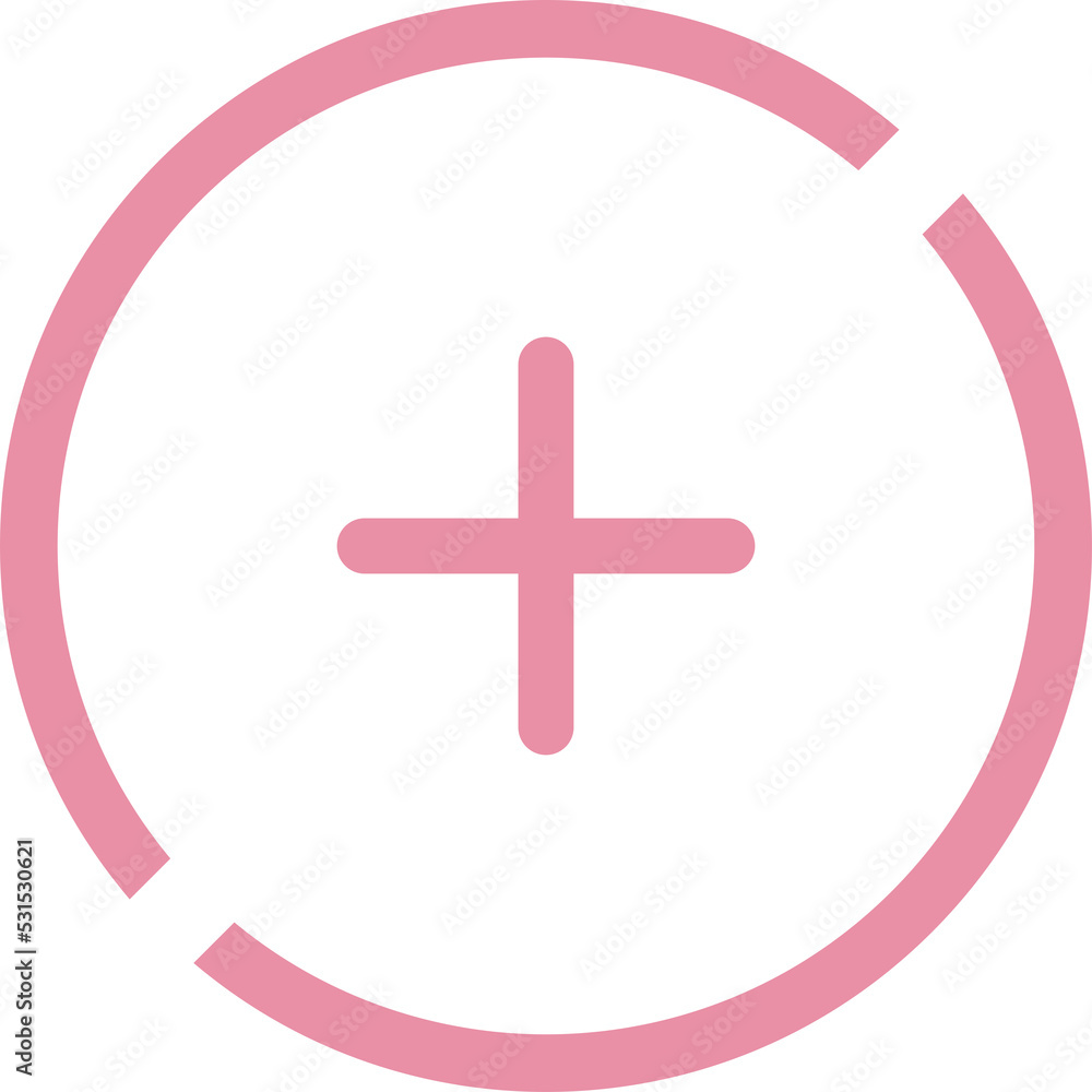 Obraz premium Add, plus flat icon