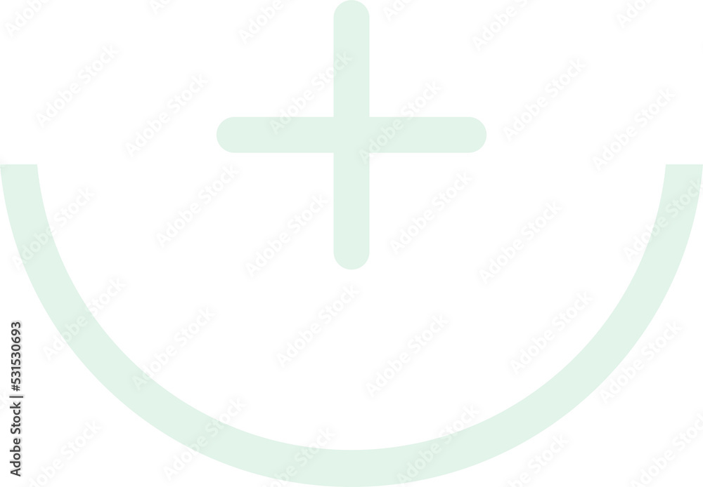 Fototapeta premium Add, plus flat icon