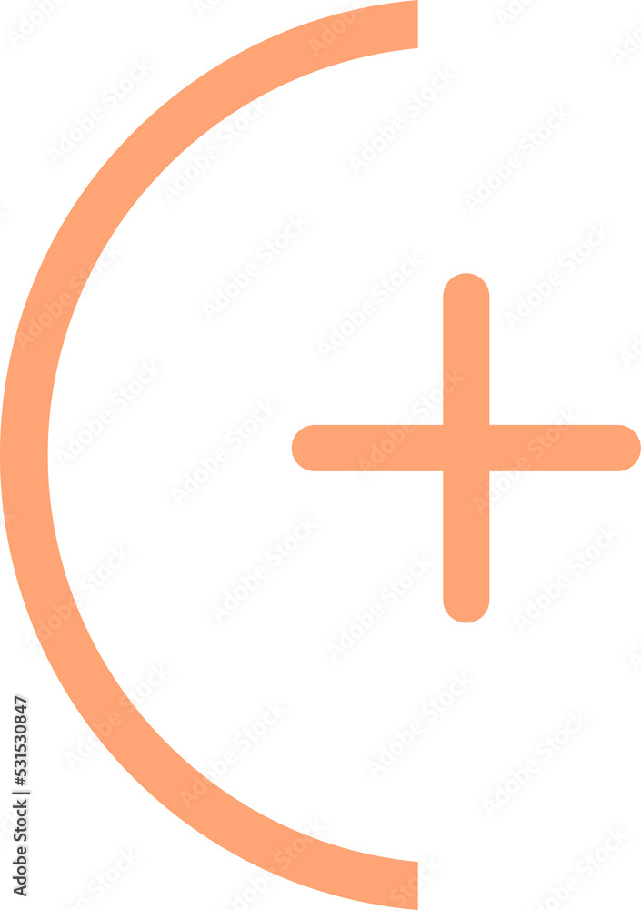 Obraz premium Add, plus flat icon