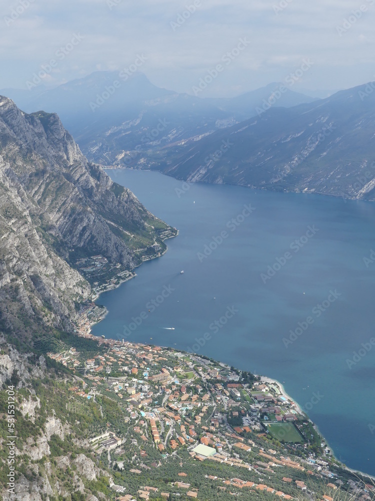 View of Lake Garda, Monte Bestone, Italy