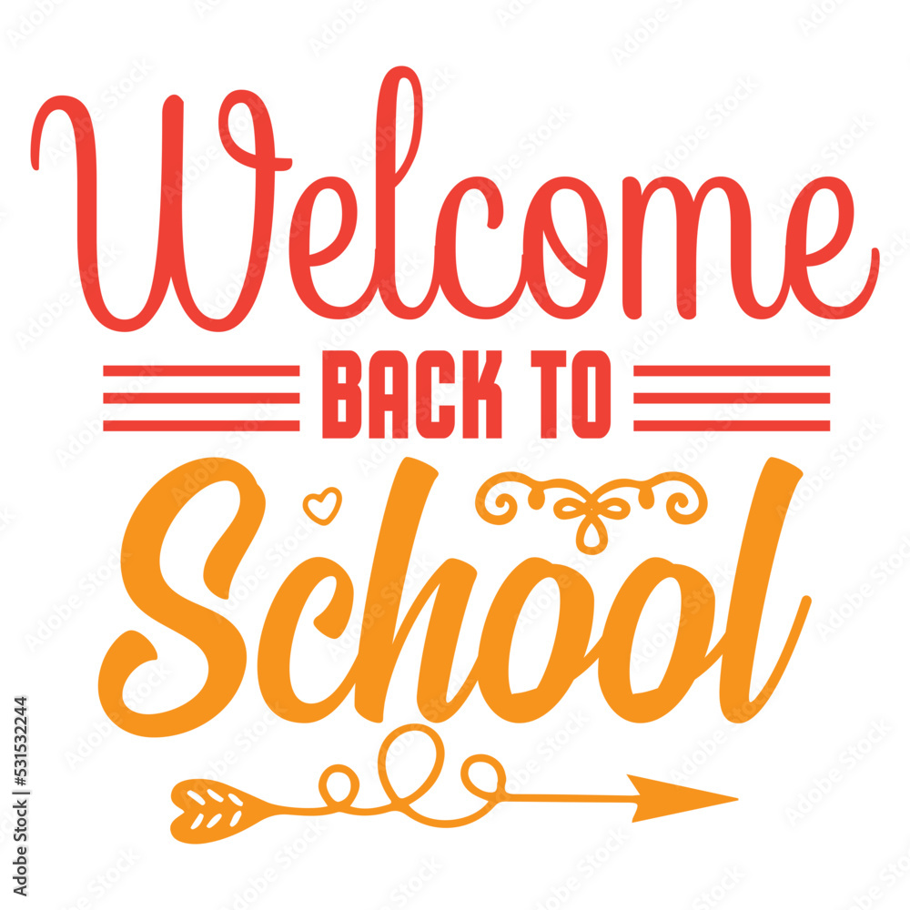 Back To School. T shirt designs for school lover Back To School. T shirt designs for school lover