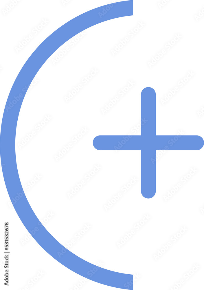 Obraz premium Add, plus flat icon