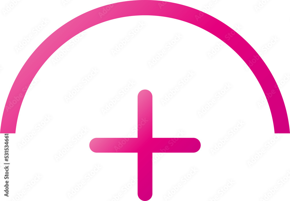 Obraz premium Add, plus flat icon 