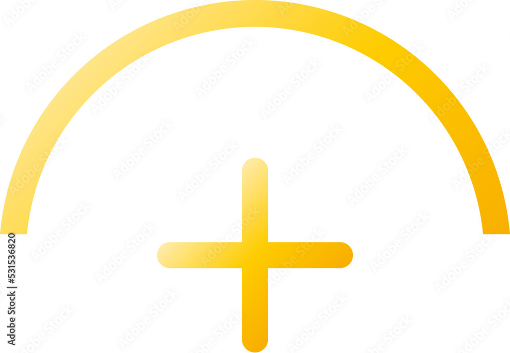 Fototapeta premium Add, plus ui icon