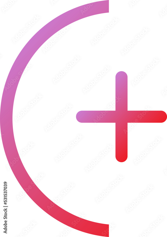 Obraz premium Add, plus ui icon 