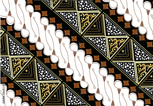 Batik Indonesian: is a technique of wax-resist dyeing applied to whole cloth, or cloth made using this technique originated from Indonesia.