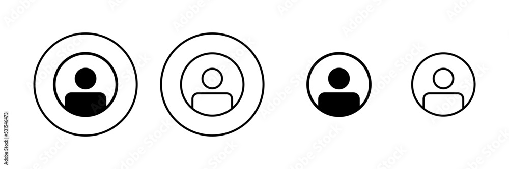 User icon vector. person sign and symbol. people icon. User icon vector. person sign and symbol. people icon.