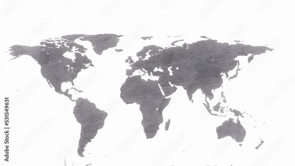 Obraz premium world map