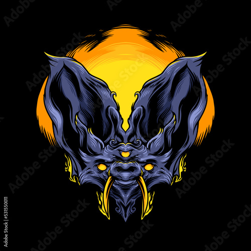 the bat mons illustrations 