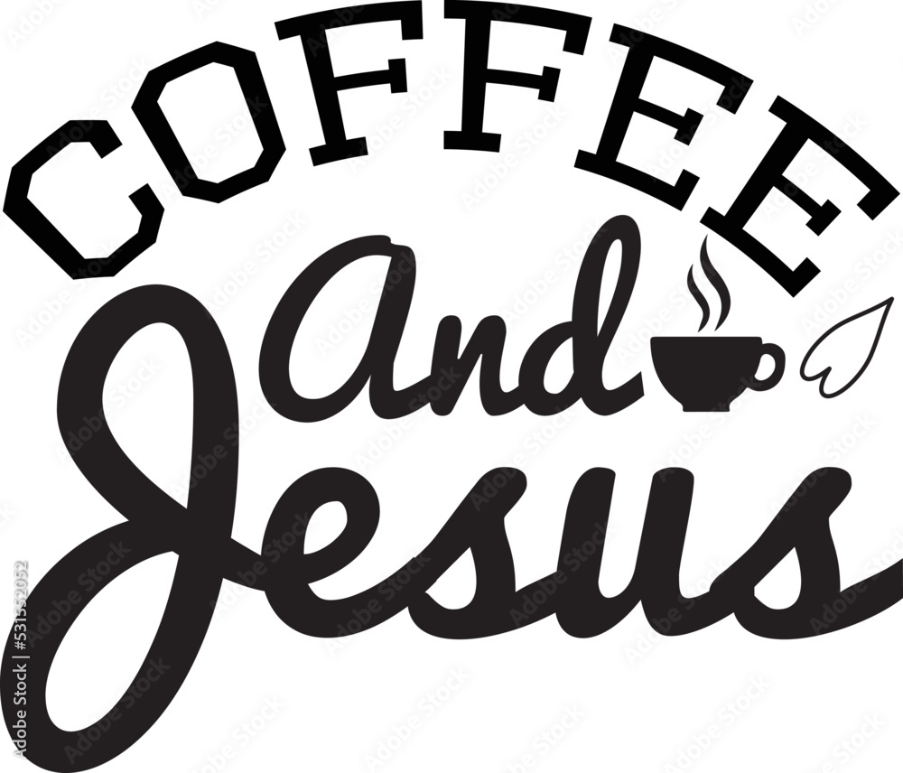 Fototapeta premium Coffee SVG Design