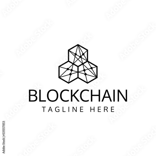 block chain logo design