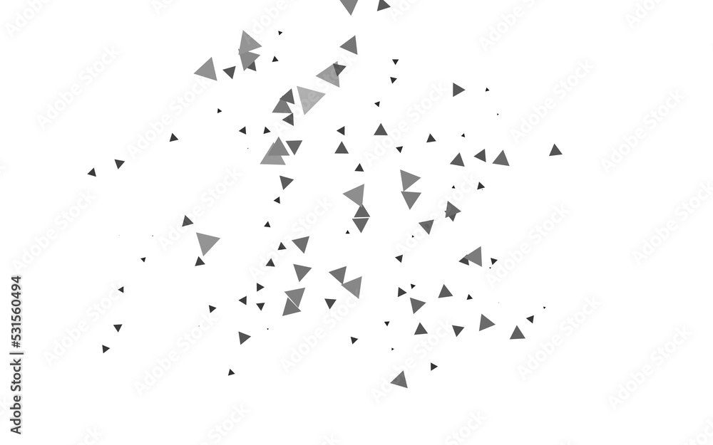 Light Silver, Gray vector pattern in polygonal style. Light Silver, Gray vector pattern in polygonal style.