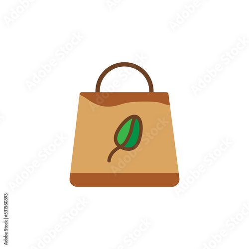 ecological set illustration, environmental hygiene icon, trash can, plastic, bottle, go green.