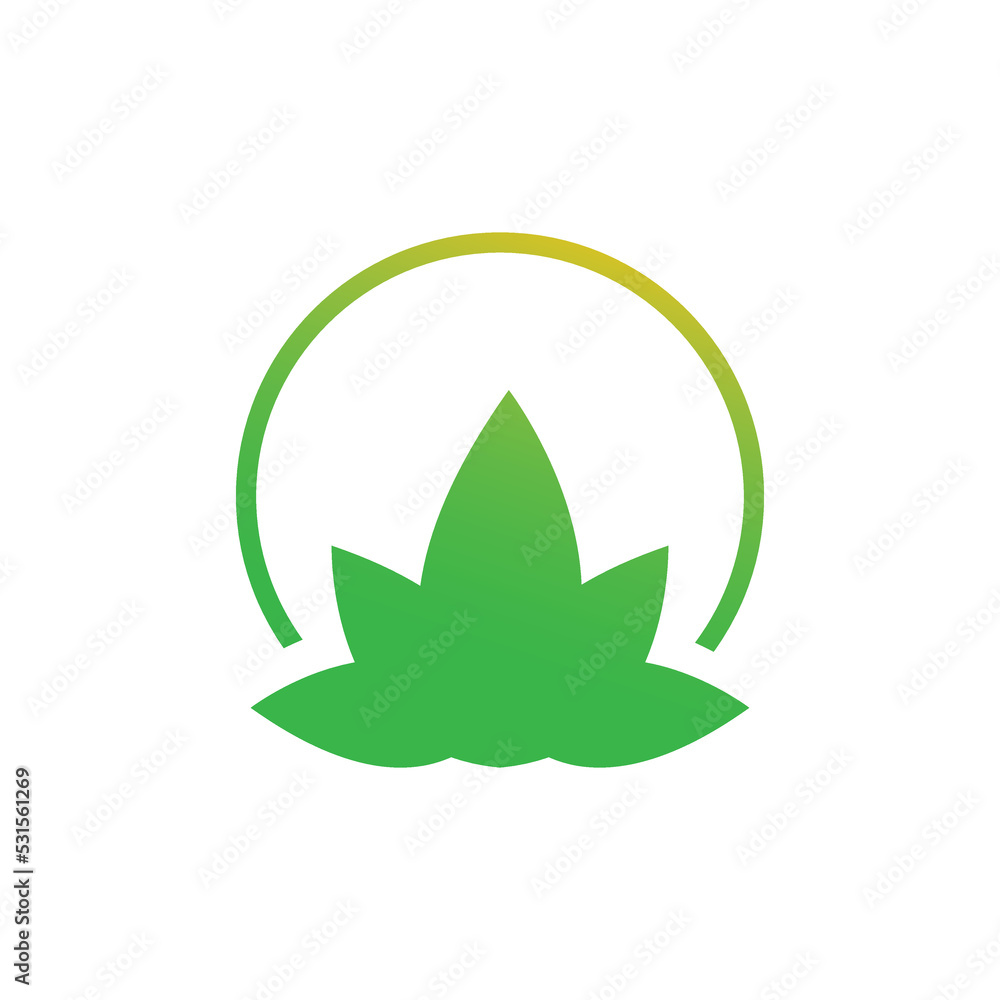 green abstract logo. leaf. vector illustration design that is perfect for business labels, tags, emblems. green abstract logo. leaf. vector illustration design that is perfect for business labels, tags, emblems.