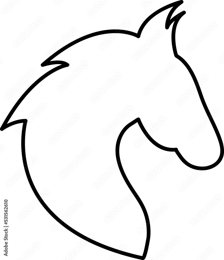 Fototapeta premium image of an horse