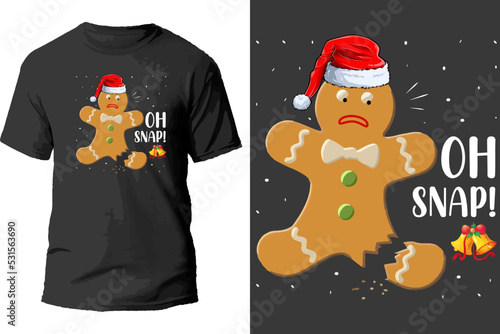 oh snap! t shirt design.