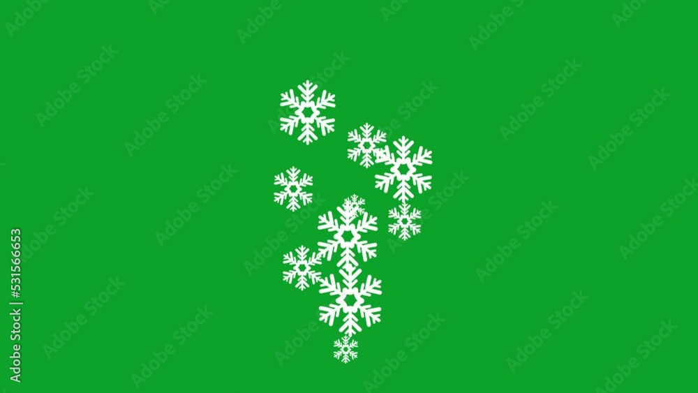Snow falling down slowly 4K animation on Green screen. Christmas falling snow. Snowfall in holidays on chroma key background. Snow falling down slowly 4K animation on Green screen. Christmas falling snow. Snowfall in holidays on chroma key background.