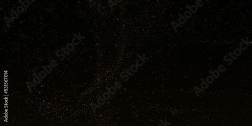 Luxury golden particles background