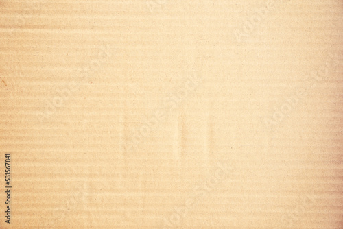 Brown cardboard sheet abstract background and texture of paper box for recycle