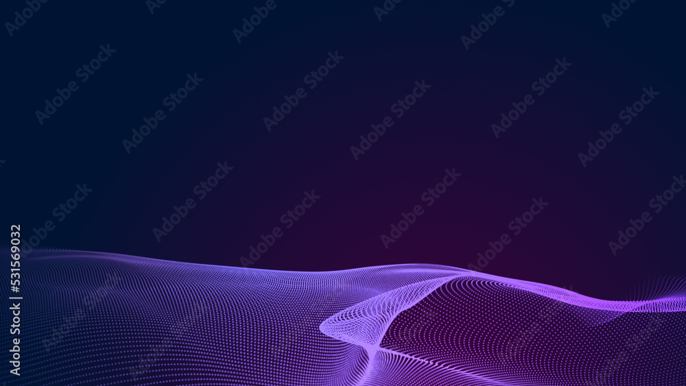 Abstract dot blue purple wave gradient texture technology background. Abstract dot blue purple wave gradient texture technology background.