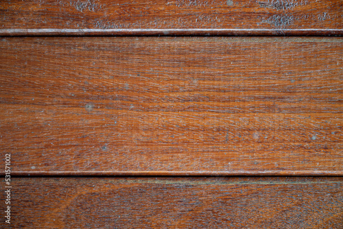 Plank wood table floor with natural pattern texture background.