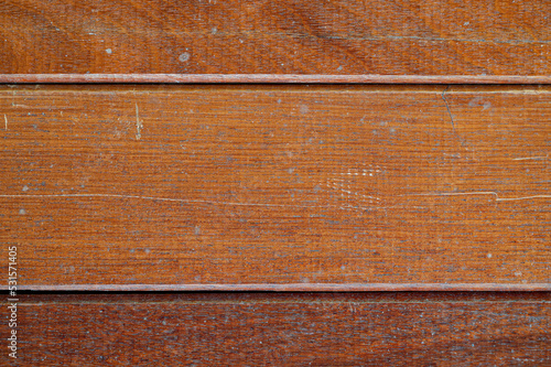Plank wood table floor with natural pattern texture background.
