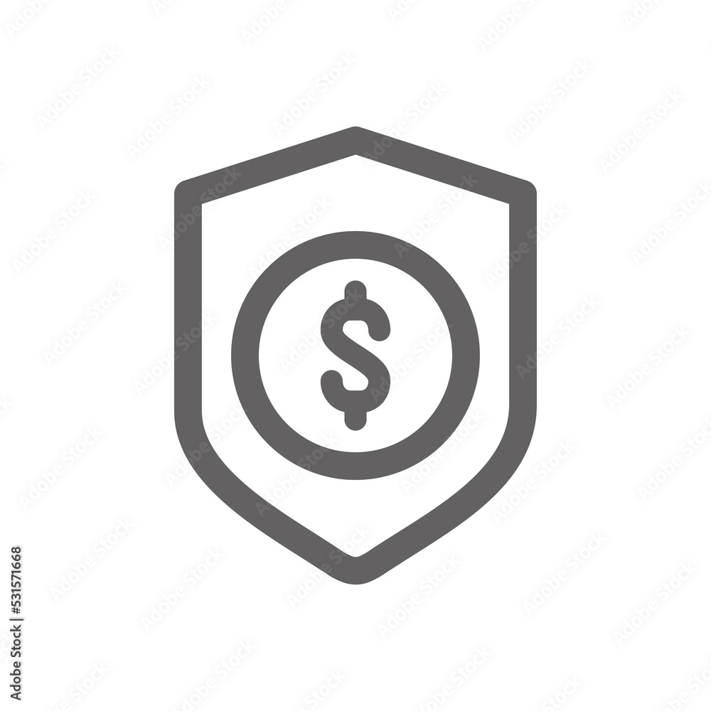 Money protection icon . Perfect for business website or user interface applications. vector sign and symbol
Money protection icon . Perfect for business website or user interface applications. vector sign and symbol
